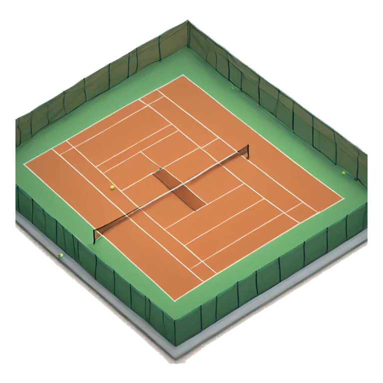 Tennis Court sticker