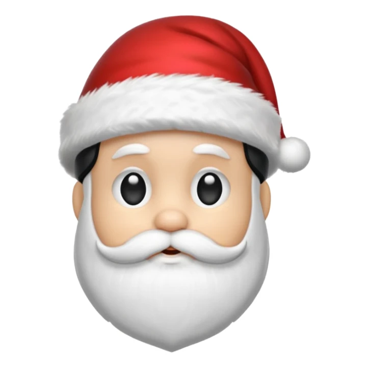 miniature black pinmcher in santa aht sticker