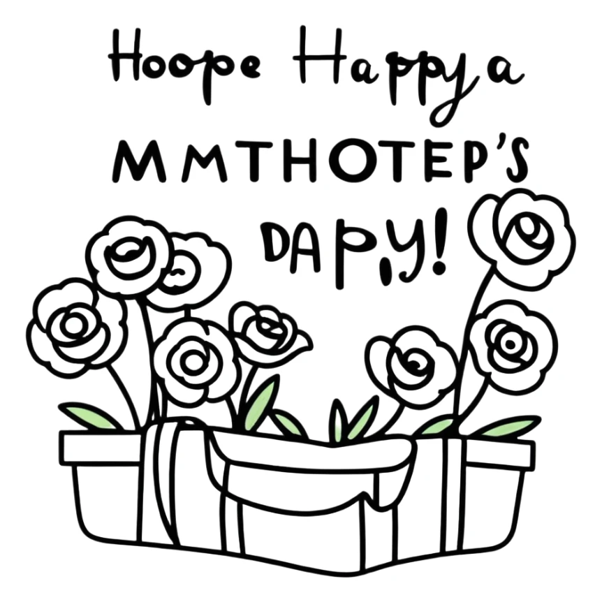 Hope you had a happy Mother’s Day  sticker