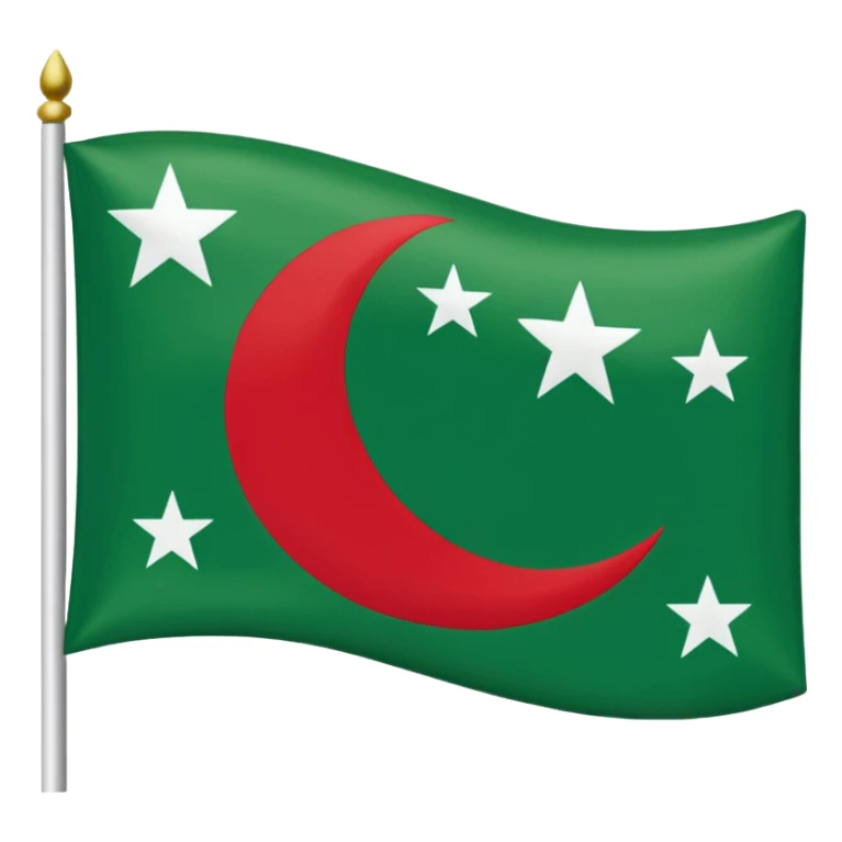 Tchétchène itchkeria flag sticker