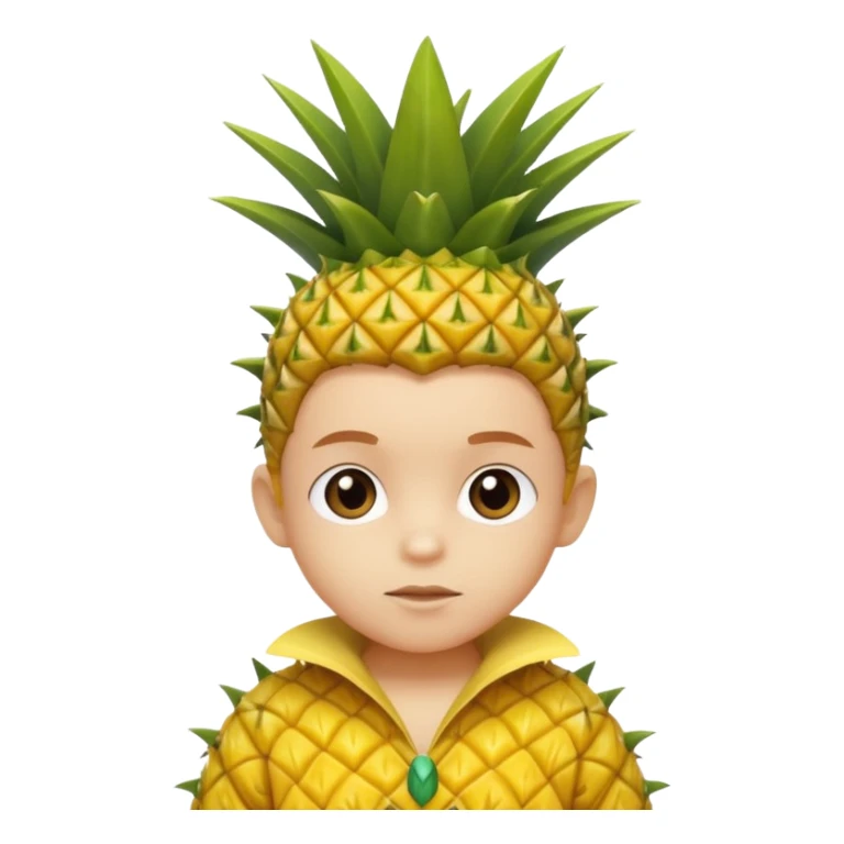 Kids in Fruit Clothes 
A child dressed as a pineapple with spiky yellow costume.



































 sticker