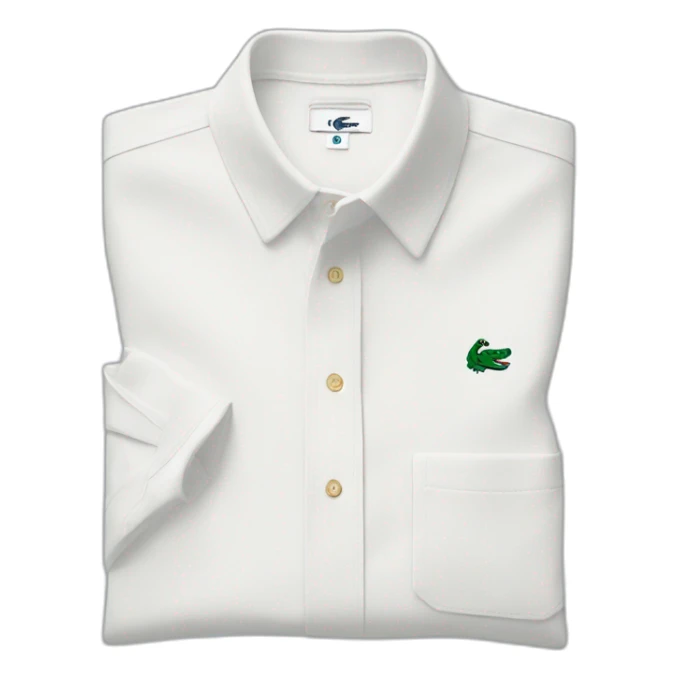 lacoste shirt sticker