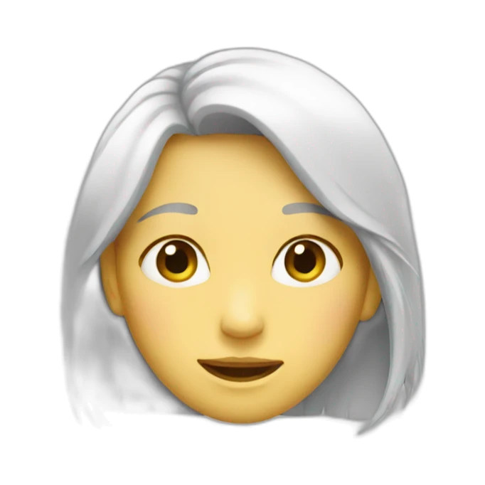 Women happy tears sticker