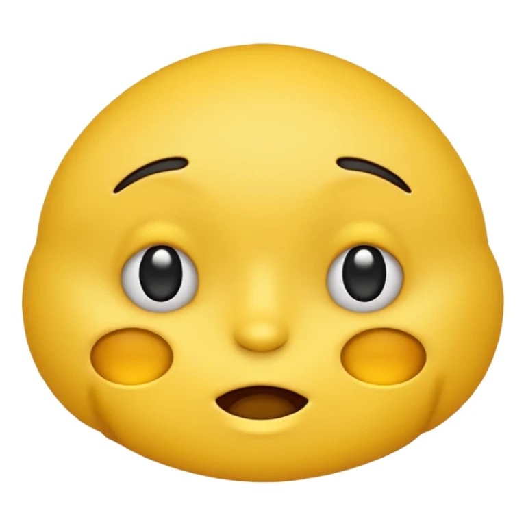Yellow emoji tired with black eye bags under eyes sticker
