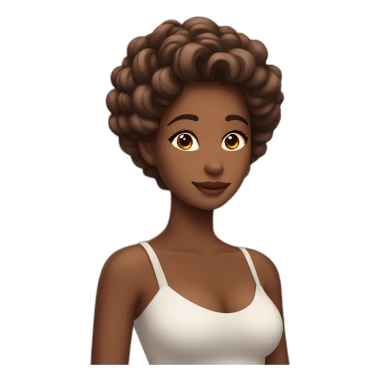 La belleza se adorna bajo el cielo con tu mirada sticker