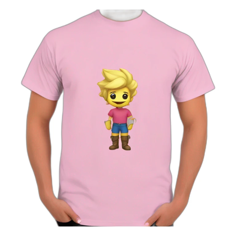 Homme dragueur t-shirt rose sticker