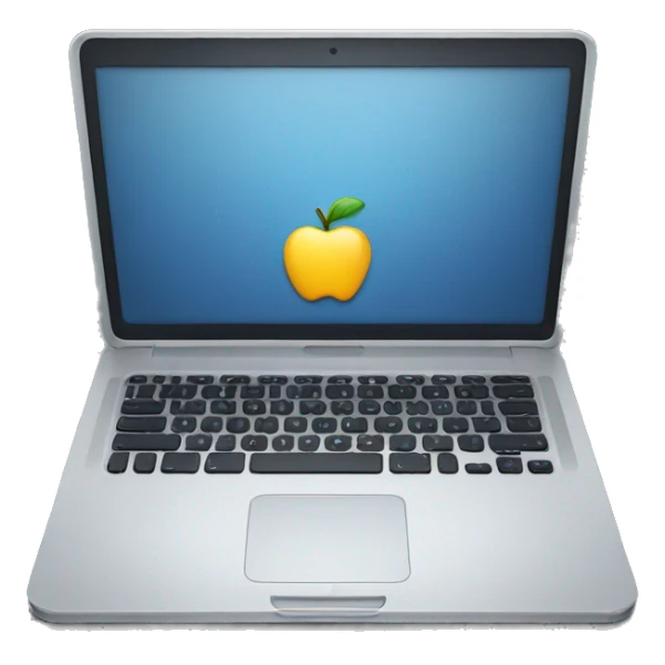 Laptop apple sticker
