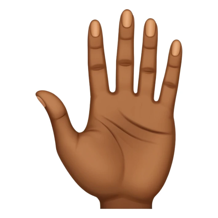 The Arabic hand gesture of “Khod” sticker