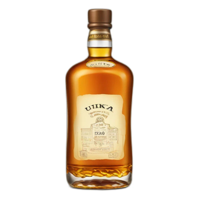 Nikka Coffey Grain Whisky Bottle sticker