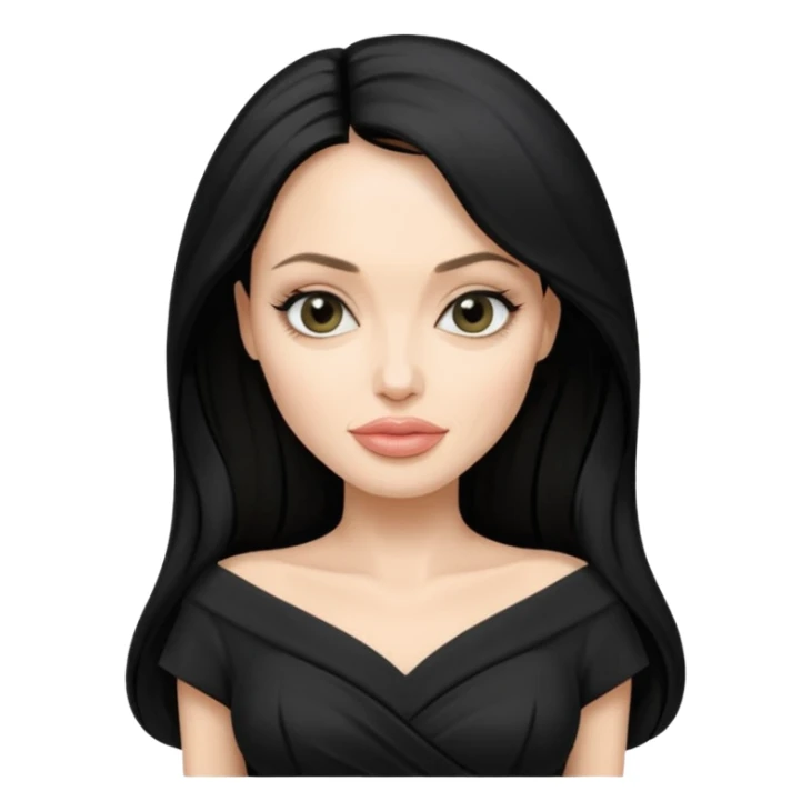 Angelina Jolie up to the waist sticker