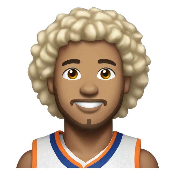 Jalen Brunson in his Knicks jersey  sticker