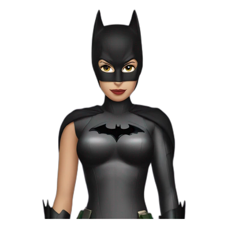 catwoman with batman sticker