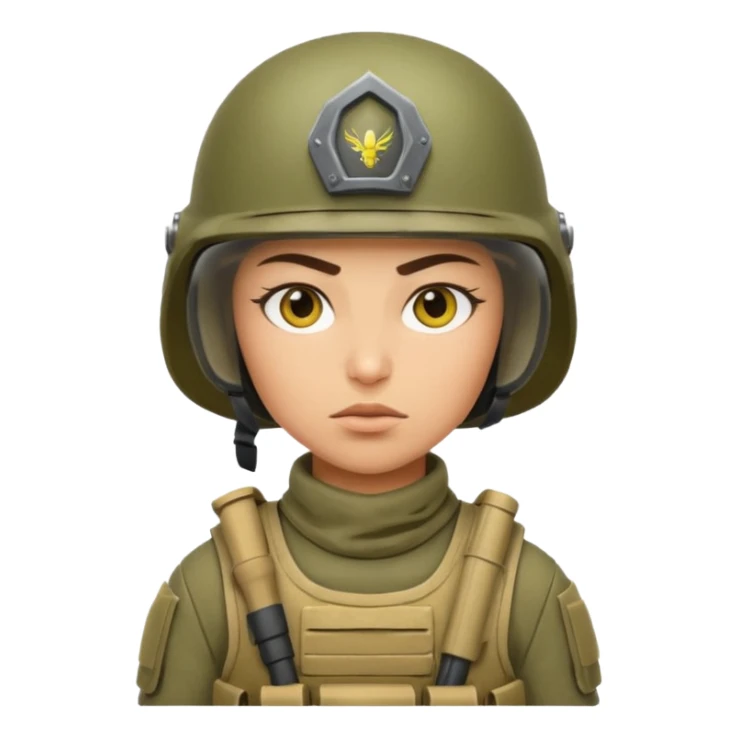 Ukrainian intelligante agency warrior sticker