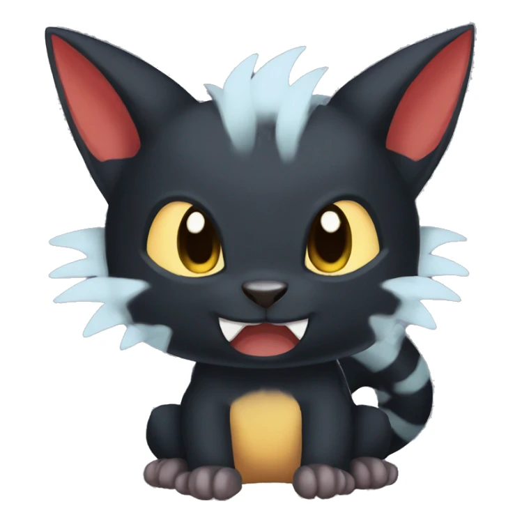 Night Fury Torracat Fakemon sticker