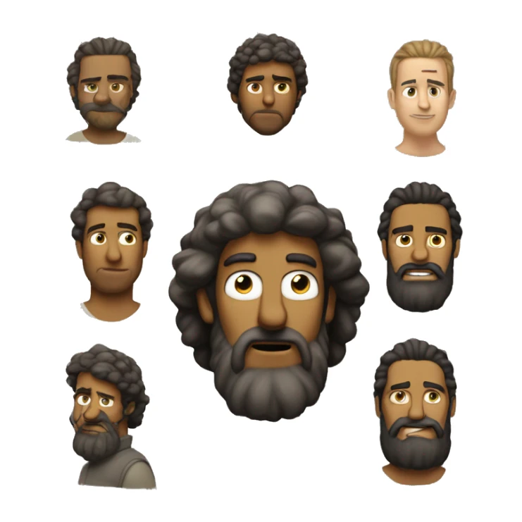 homer hide in bush meme, tall bearded engineer, brown man bun sticker