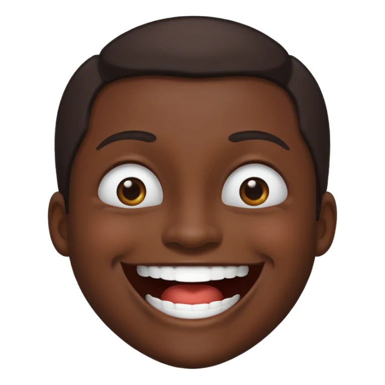 Lufy louthing and saying LOL sticker