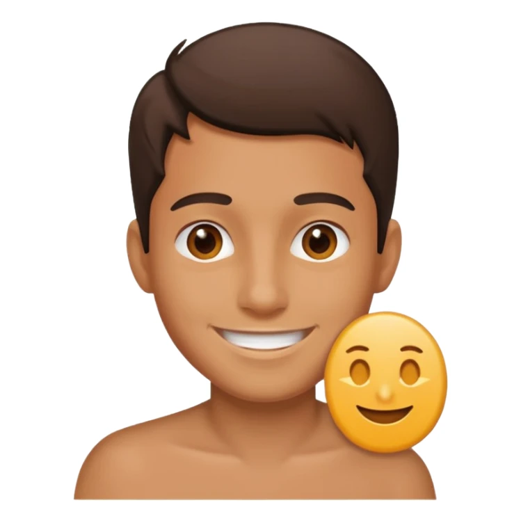 an icon of a person with a small chip next to him sticker