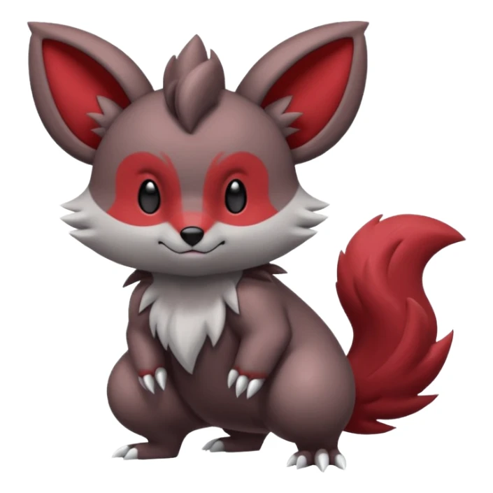 Teddiursa-Minccino-Zoroark-fusion  sticker