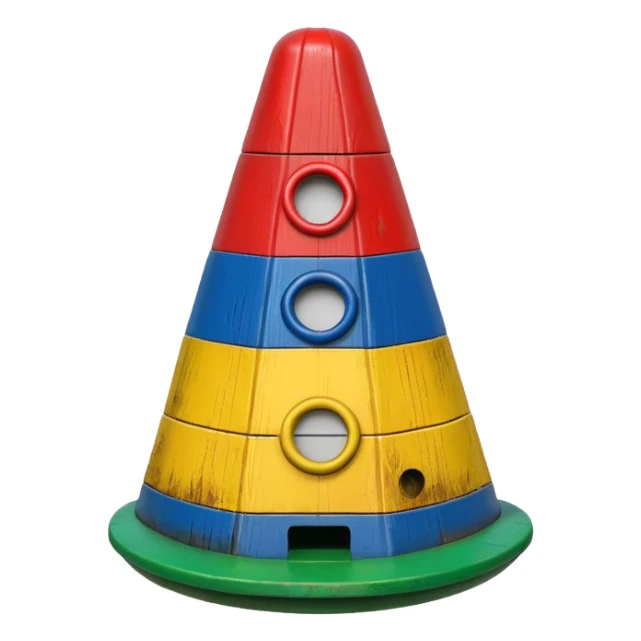 colorful pool green yellow red blue buoy sticker