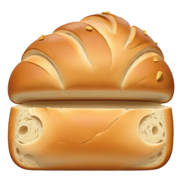 fresh baked loaf of bread sticker