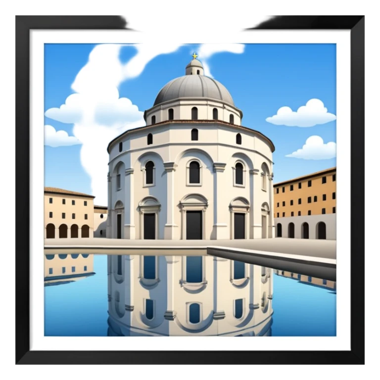 battistero campo dei miracoli sticker