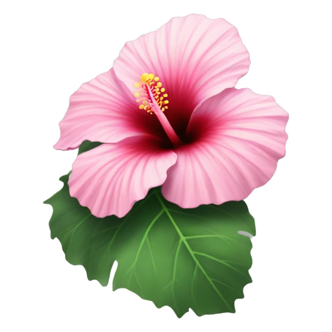 enchanting hibiscus flower that looks special but very pretty sticker