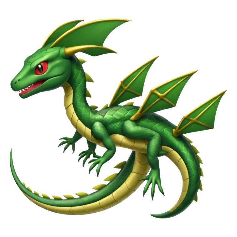 Rayquaza-Sceptile-fusion sticker