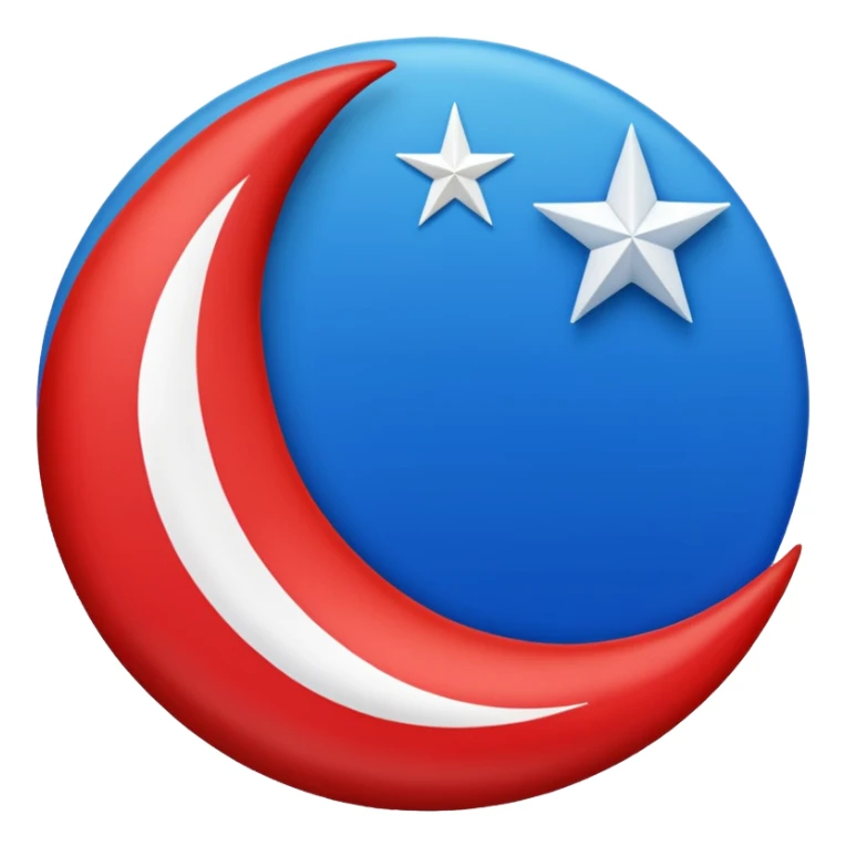 Sadece doğu Türkistan bayrağı çiz sticker