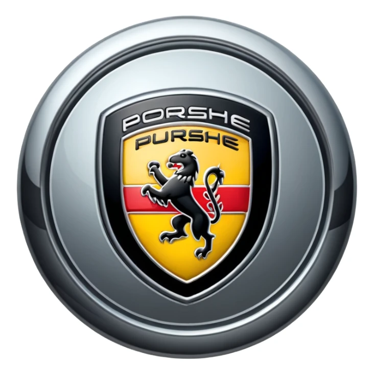 porsche logo to copy on my keyboard sticker