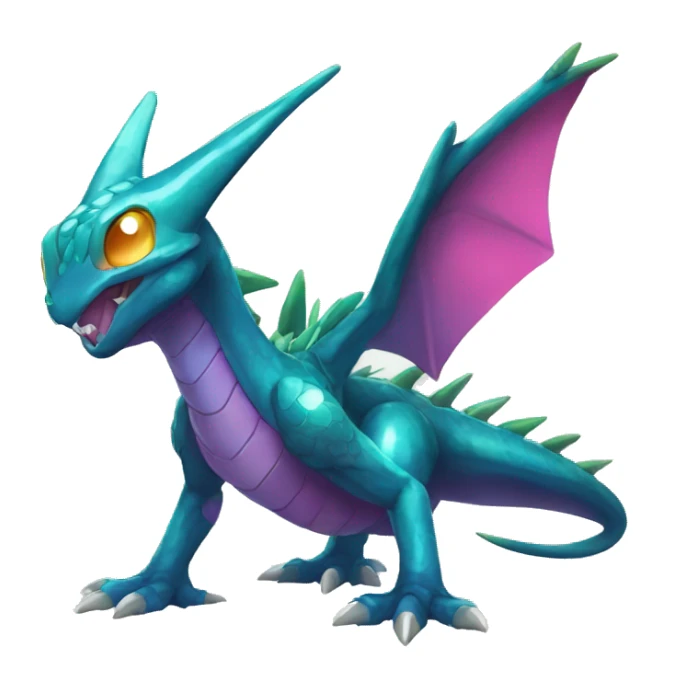 Shiny Colorful Heracross-Vikavolt-Dragon-Pokémon Full Body sticker