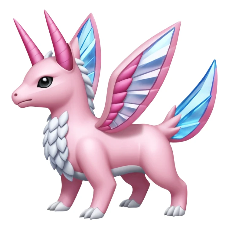 Diancie-Palkia-Amaura-Aurorus-aesthetic-fusion sticker