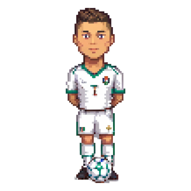 Cristiano Ronaldo iconic footballer sticker