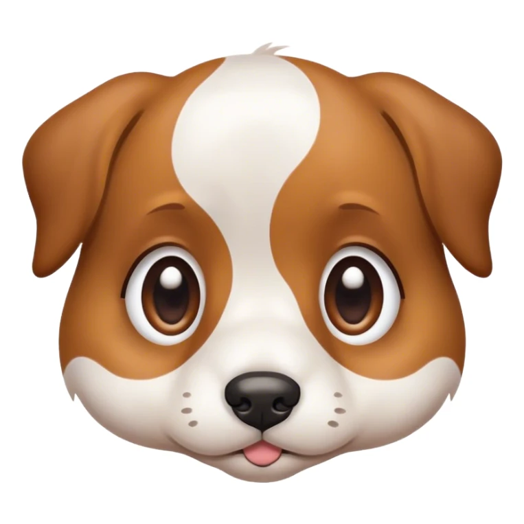 Dog with puppy eyes sticker