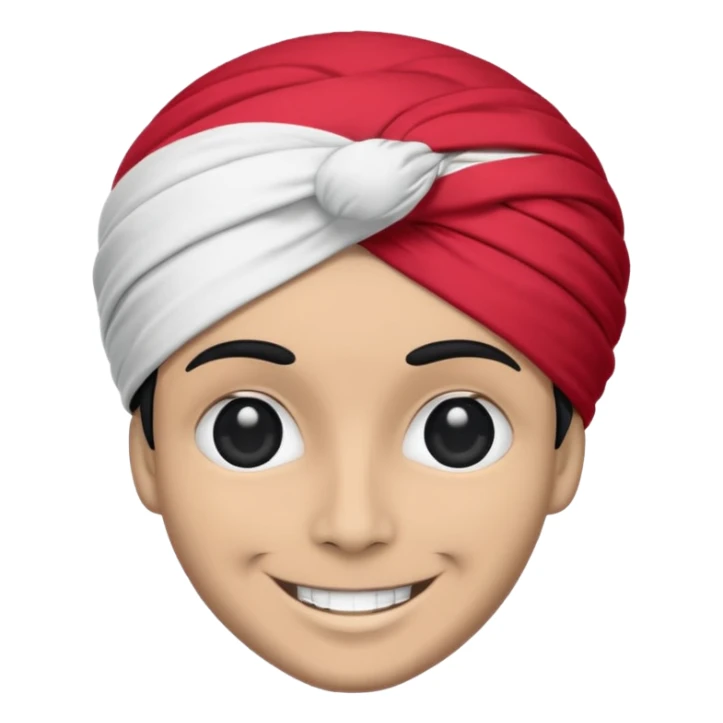 Corsica flag white with a black head moor sticker