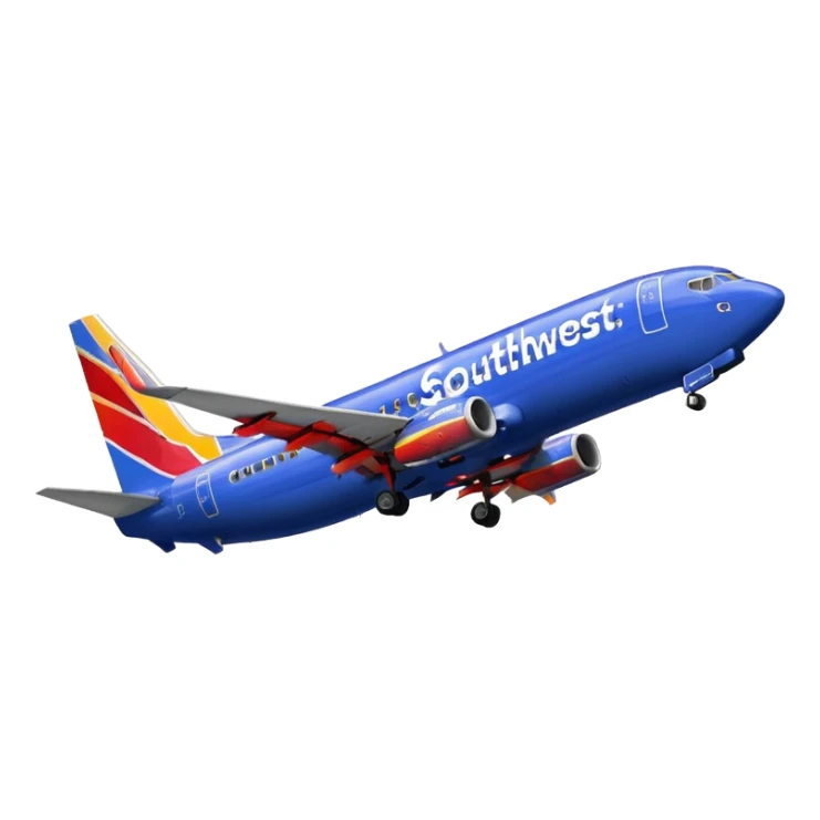 Southwest Airlines Boeing 737-800 (Heart One livery) sticker