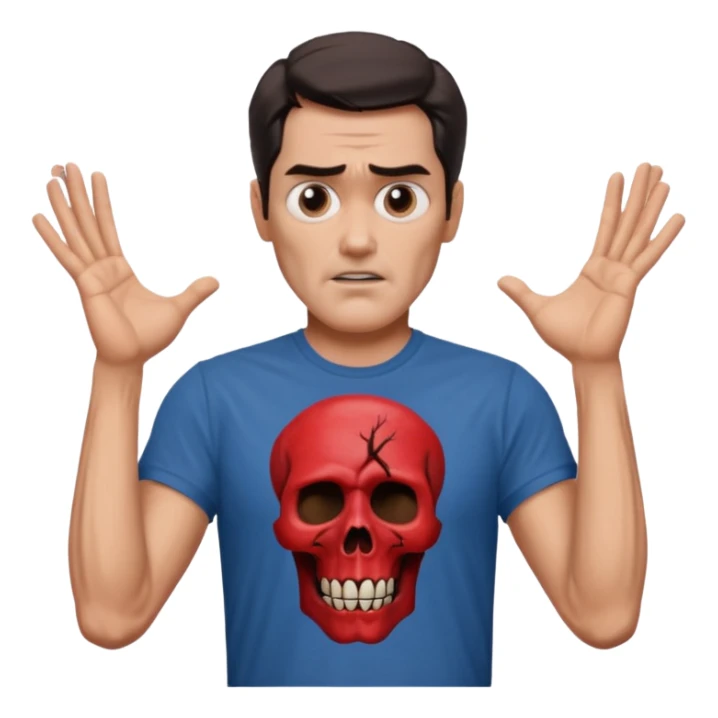  ash from the movie evil dead  movie Emoji sticker