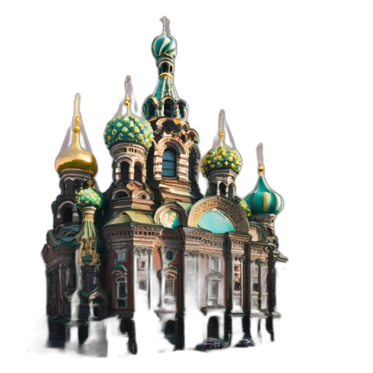 Church of the Savior on Blood saint petersburg sticker