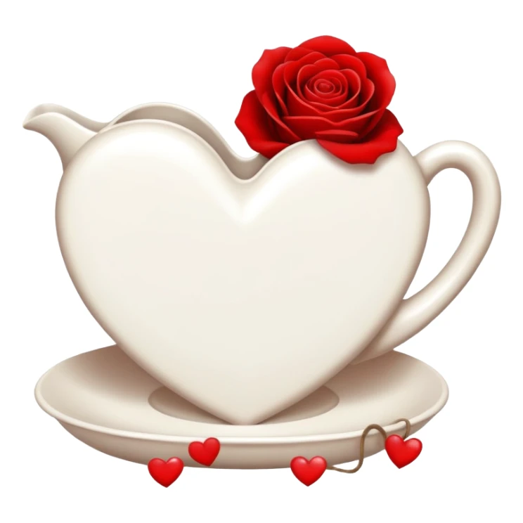 Red and white romantic vintage aesthetic  sticker