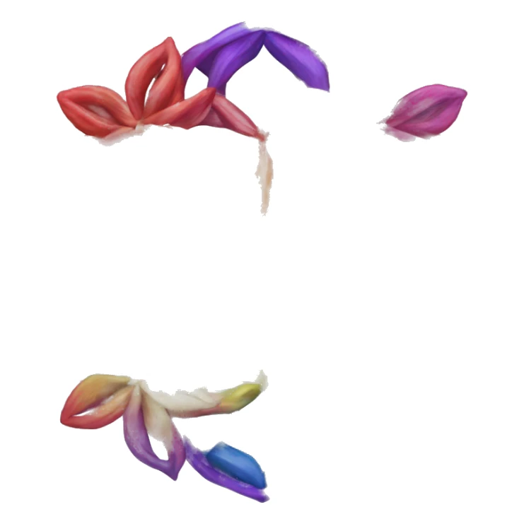 The flower of life rainbow  sticker