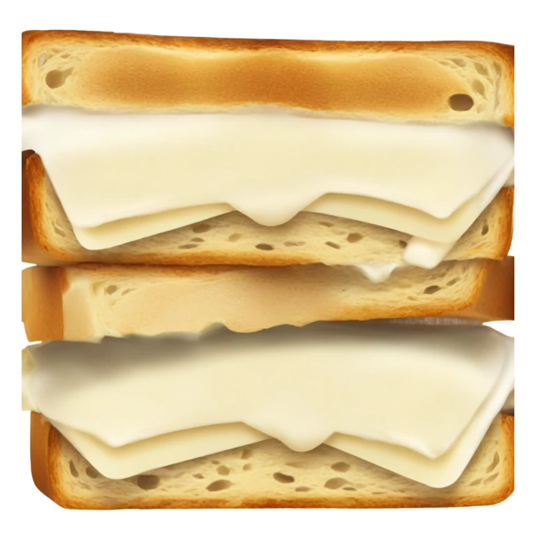 A mayo sandwich. Nothing but bread with mayo in the middle sticker