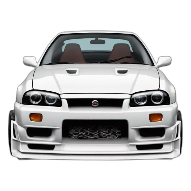 Nissan skyline r34 fast ans furieuse sticker
