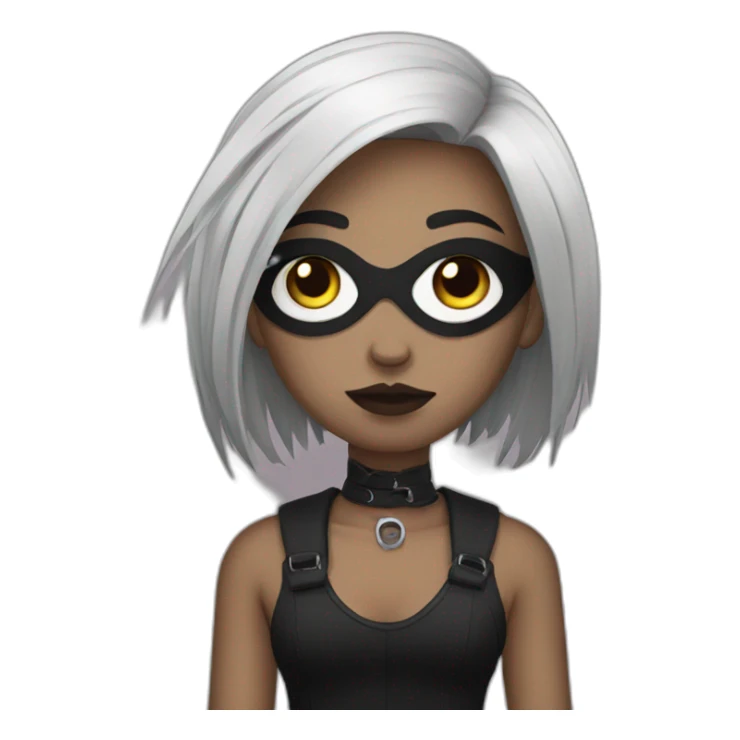 Strong goth girl sticker