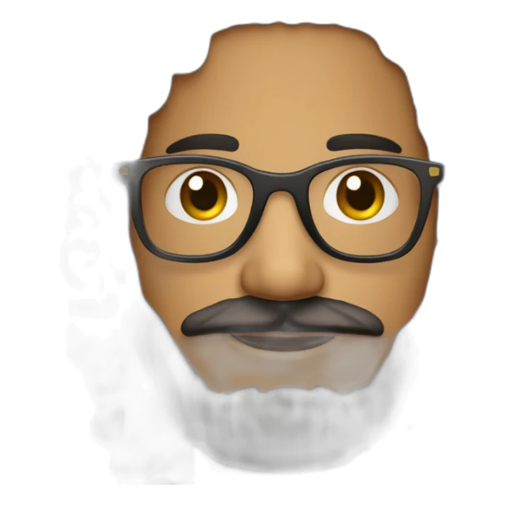 Latinoamericano,gafas y barba sticker