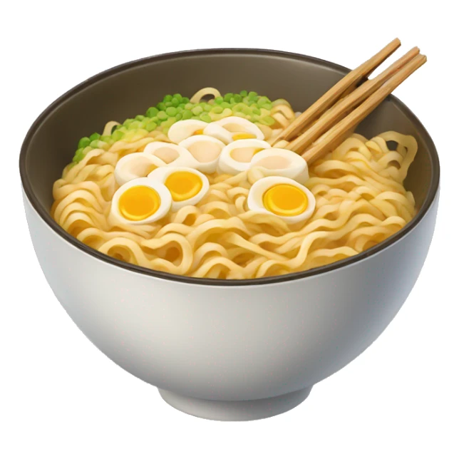 a bowl of ramen sticker