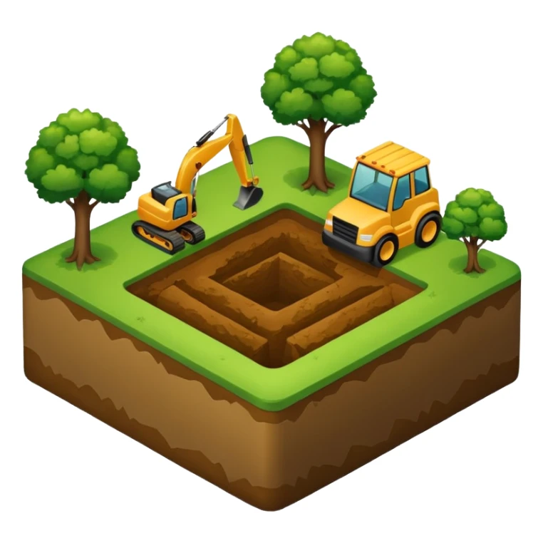 UN LOTE DE TERRENO CUADRADO PARA CONSTRUCCION VERDE Q ESTE MARCADO CON MEDIDAS sticker