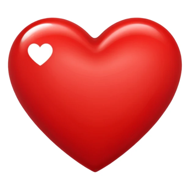 A heart that expresses a deep love for someone. With lots of flair sticker