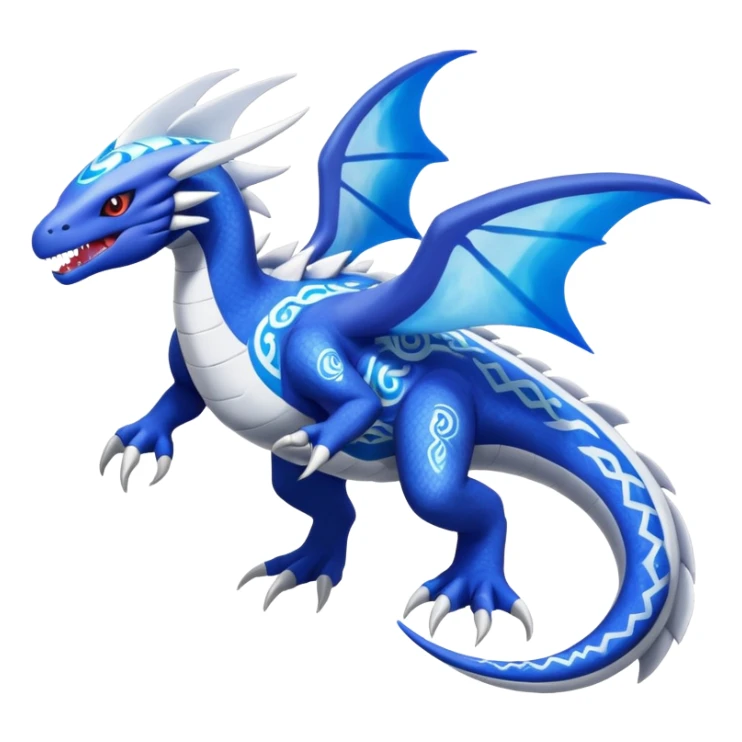 Lugia-Kyogre-Salandit-Reshiram-Latios-fusion-creature (full body) sticker