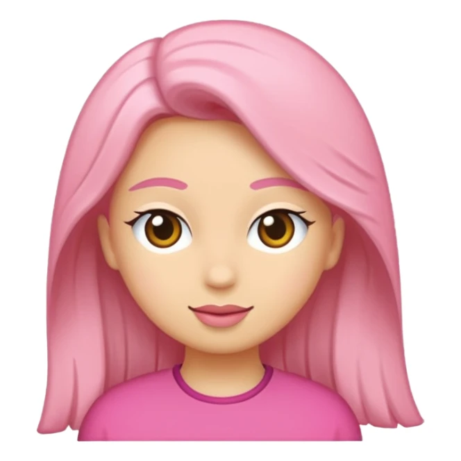 🥳🎀 pembe bir tokasını takan bey kızın elinde bir hediye var sticker