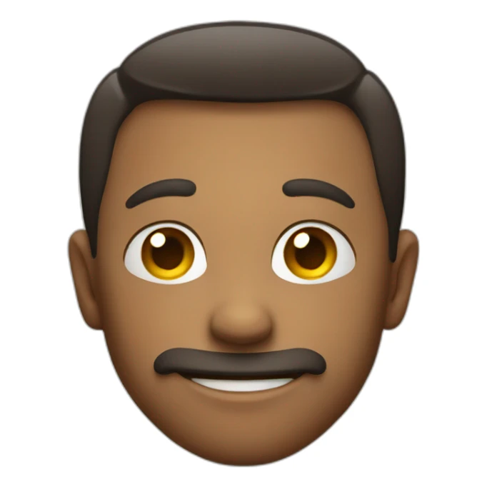 smirking face sticker