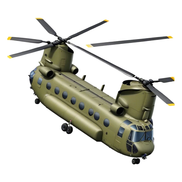 CH-47 Chinook Helicopter - boeing sticker